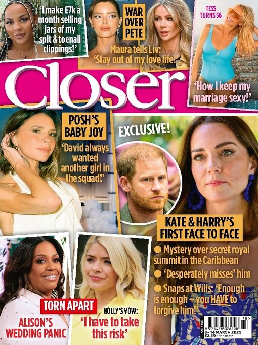 Title details for Closer by H BAUER PUBLISHING LIMITED - Available